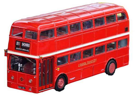 AEC Routemaster FRM1 SHOWBUS 2011 destination, plain sides